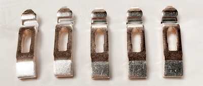 트램 컨트롤러에 사용되는 은 접점